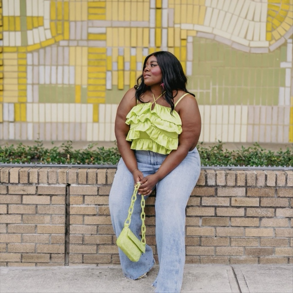 Ruffle Layer Top